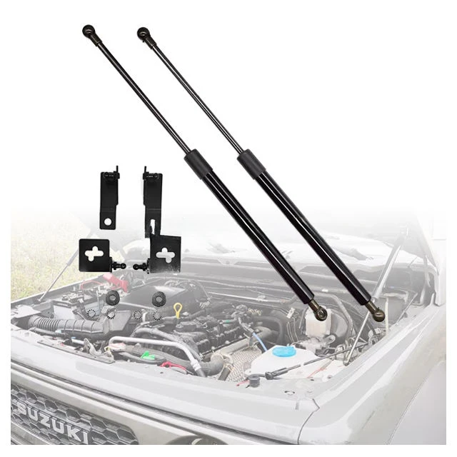 High Quality Glossy Black 2Pcs Hood Hydraulic Strut Bonnet Stay for Suzuki Jimny Accessories JB64 JB74
High Quality Glossy Black 2Pcs Hood Hydraulic Strut Bonnet Stay for Suzuki Jimny Accessories JB64 JB74