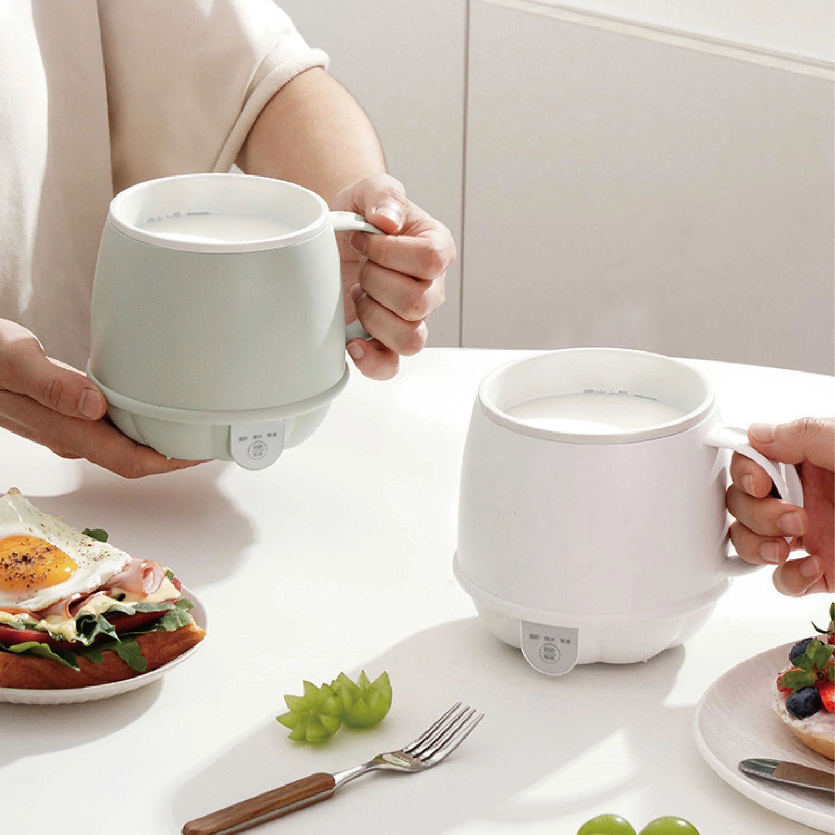 500ml Smart Milk Heating Cup Office Coffee Thermos Kettle Home Multi-function Electric Stew Cup 3 Gear Adjust Health Cup 300W
500ml Smart Milk Heating Cup Office Coffee Thermos Kettle Home Multi-function Electric Stew Cup 3 Gear Adjust Health Cup 300W