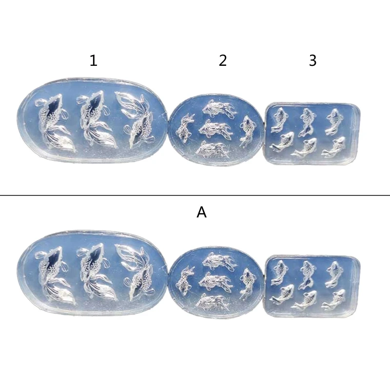 Mini Size Carp Ornaments Studs Earrrings Necklaces Mold Resin Hand-made Goldfish Pendant Mold Jewelry Making Tools
Mini Size Carp Ornaments Studs Earrrings Necklaces Mold Resin Hand-made Goldfish Pendant Mold Jewelry Making Tools