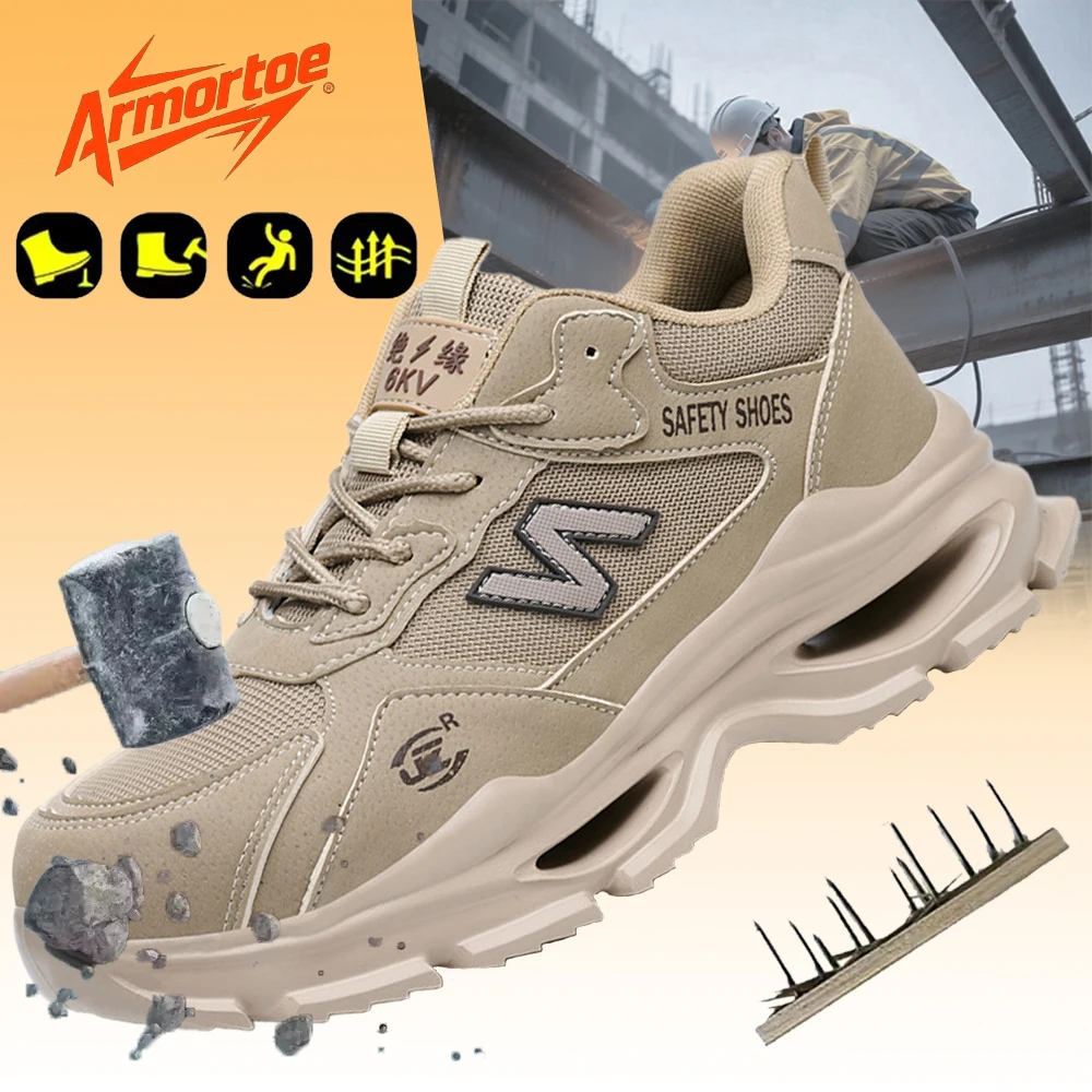 ArmorToe Unisex Summer Safety Shoes EVA Cushion Anti-Smash Anti-Puncture Lightweight 6KV Insulated #Armor3053
ArmorToe Unisex Summer Safety Shoes EVA Cushion Anti-Smash Anti-Puncture Lightweight 6KV Insulated #Armor3053