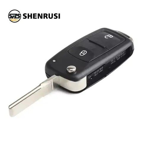 YONSEN 2/3 Buttons Car Key Switchblade Key Flip Key Shell For VW Polo Passat B5 Tiguan Golf For VOLKSWAGEN MK4 Seat Skoda