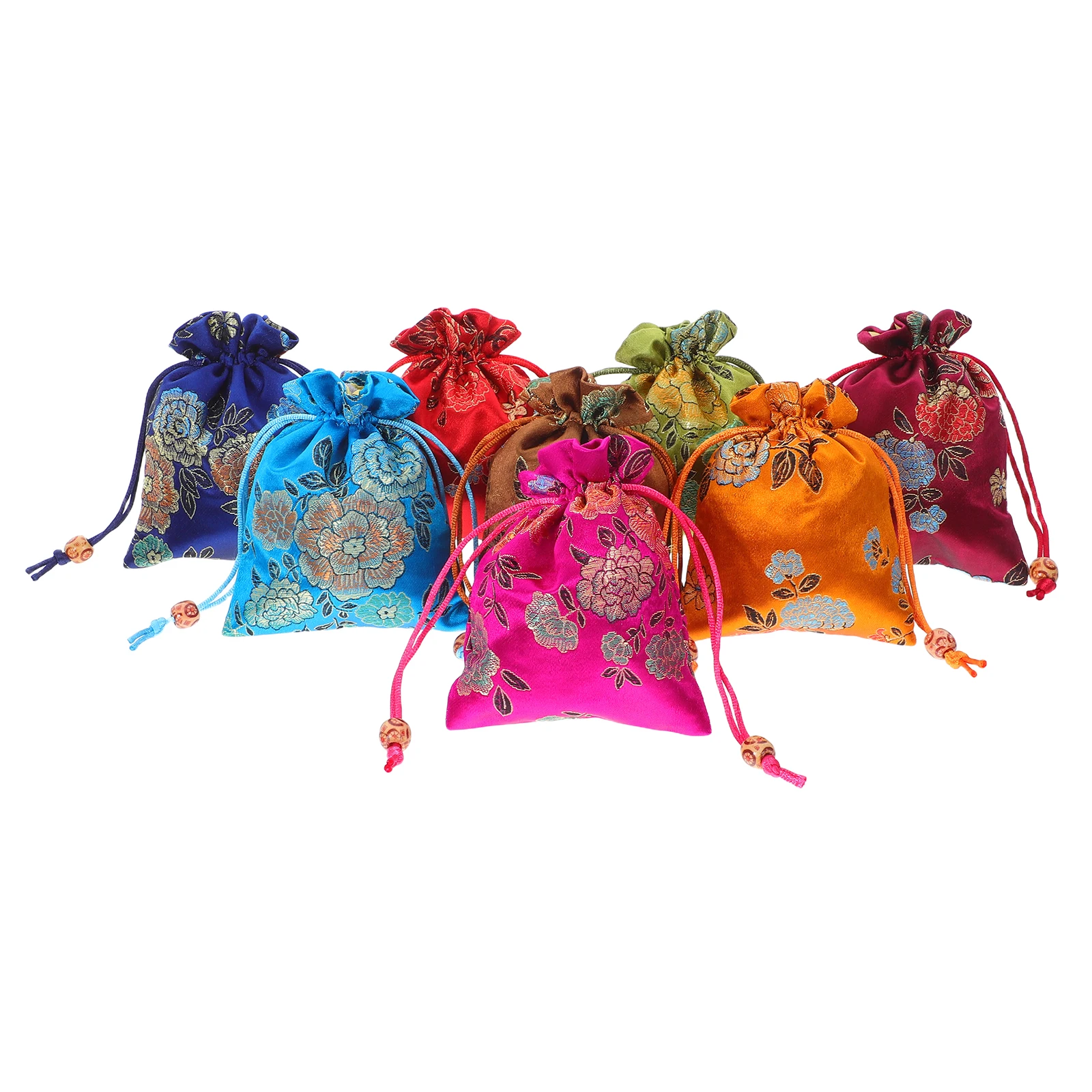 8 Pcs Drawstring Pockets Embroidered Small Bag Flowers Chinese Style Pouch Storage Cloth Jewelry Pouches Fabric Necklace
8 Pcs Drawstring Pockets Embroidered Small Bag Flowers Chinese Style Pouch Storage Cloth Jewelry Pouches Fabric Necklace