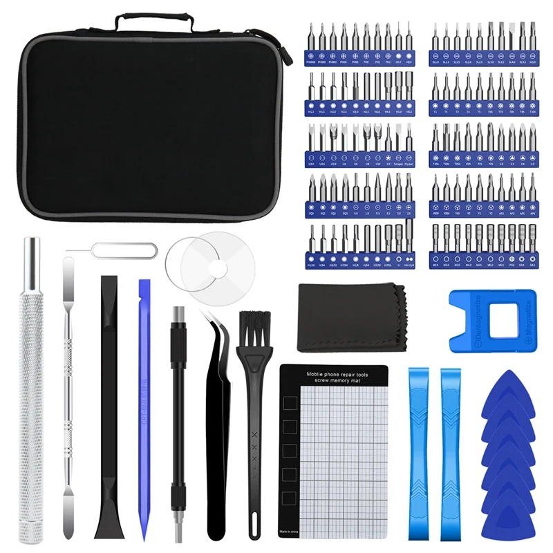 New-120-In-1 Multifunctional Screwdriver Set Mobile Phone Repair Household Tools Toy Model Disassembly And Assembly Tool Kit
New-120-In-1 Multifunctional Screwdriver Set Mobile Phone Repair Household Tools Toy Model Disassembly And Assembly Tool Kit