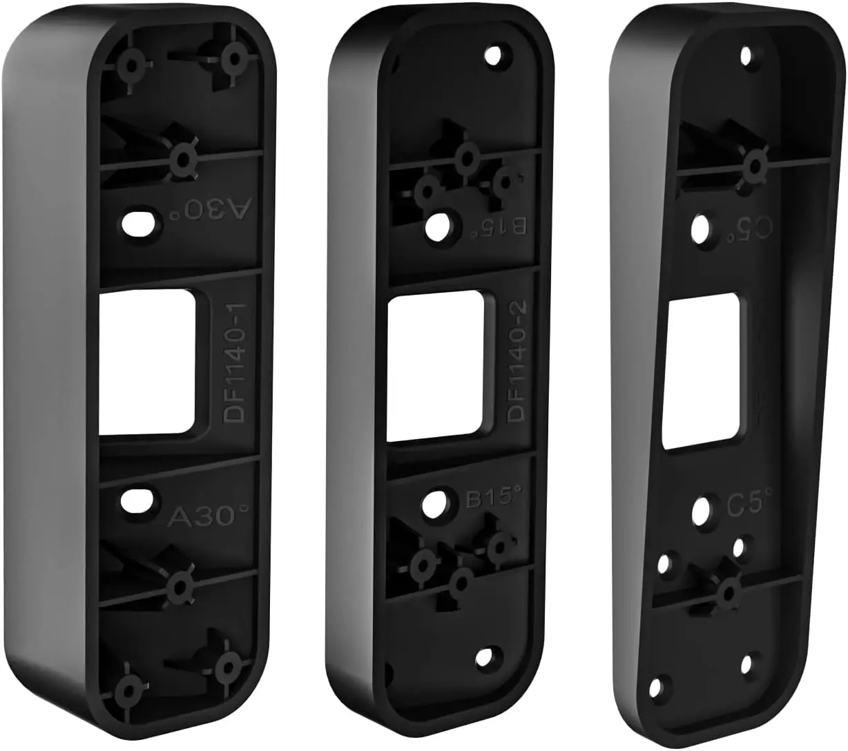 Adjustable Doorbell Mount with Multiple Angles for Enhanced Viewing, Compatible with Various Video Doorbells
Adjustable Doorbell Mount with Multiple Angles for Enhanced Viewing, Compatible with Various Video Doorbells