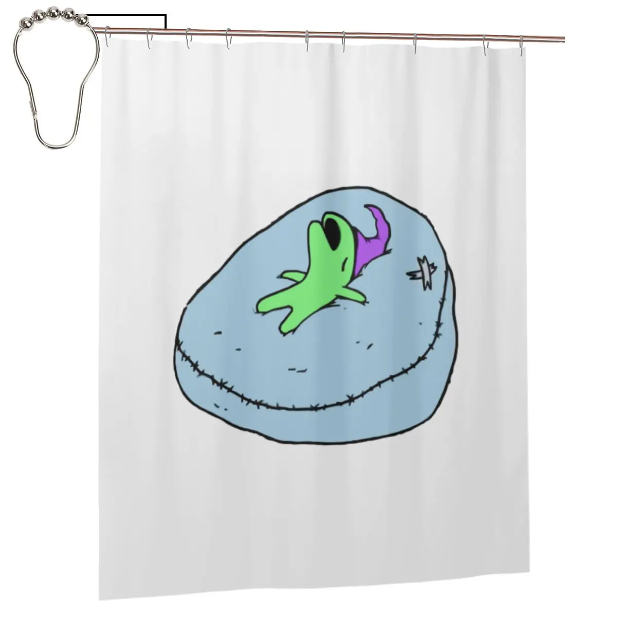 Водонепроницаемая полиэстеровая занавеска для душа Glep Sleeping Smiling Friends с крючками
Водонепроницаемая полиэстеровая занавеска для душа Glep Sleeping Smiling Friends с крючками