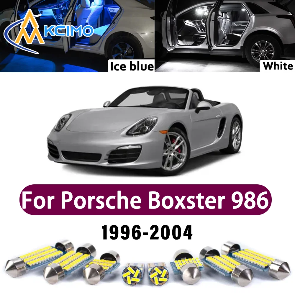Error Free LED Interior Light Kit for Porsche Boxster 986 1996-2004 Premium Bright Dome Trunk Mirror Reading Lamps Canbus
Error Free LED Interior Light Kit for Porsche Boxster 986 1996-2004 Premium Bright Dome Trunk Mirror Reading Lamps Canbus