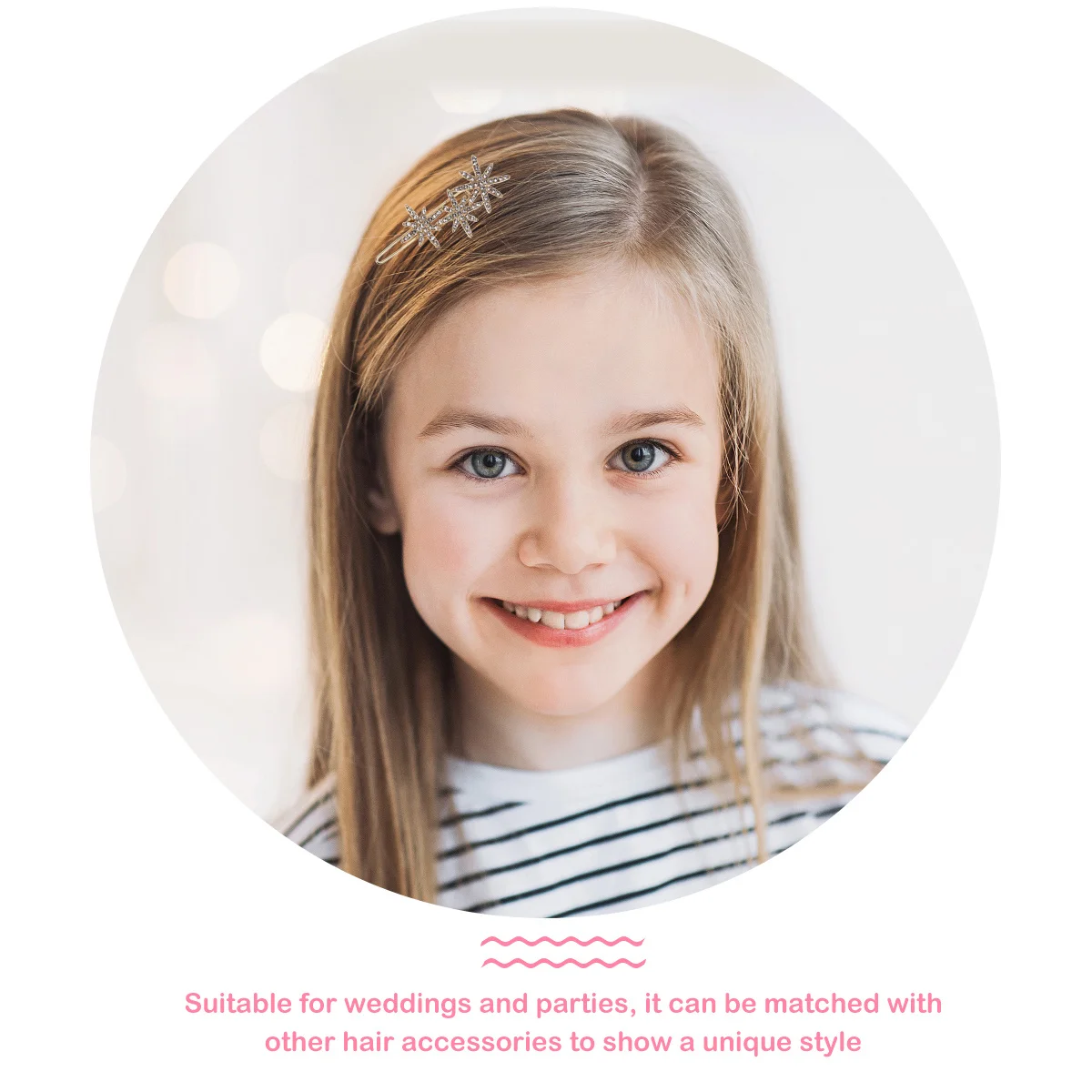 Snowflake Star Clips Rhinestone Alloy Barrettes For Wedding Party Daily Wear Hair Accessories
Snowflake Star Clips Rhinestone Alloy Barrettes For Wedding Party Daily Wear Hair Accessories