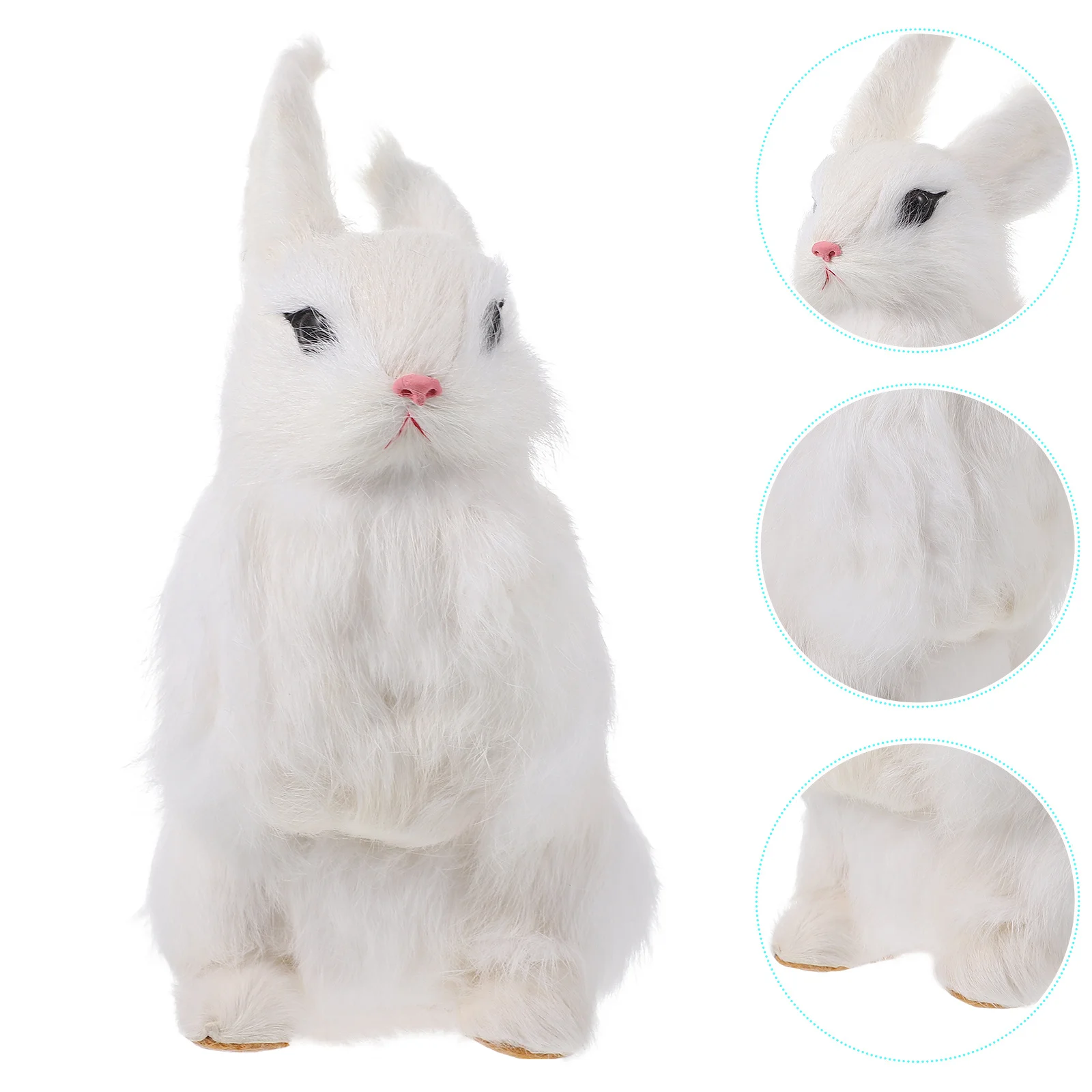 1Pcs Realistic Rabbit Statue Decorative Bunny Ornament for Indoor Outdoor Home Garden Decoration Rabbit Figurine Ornament
1Pcs Realistic Rabbit Statue Decorative Bunny Ornament for Indoor Outdoor Home Garden Decoration Rabbit Figurine Ornament