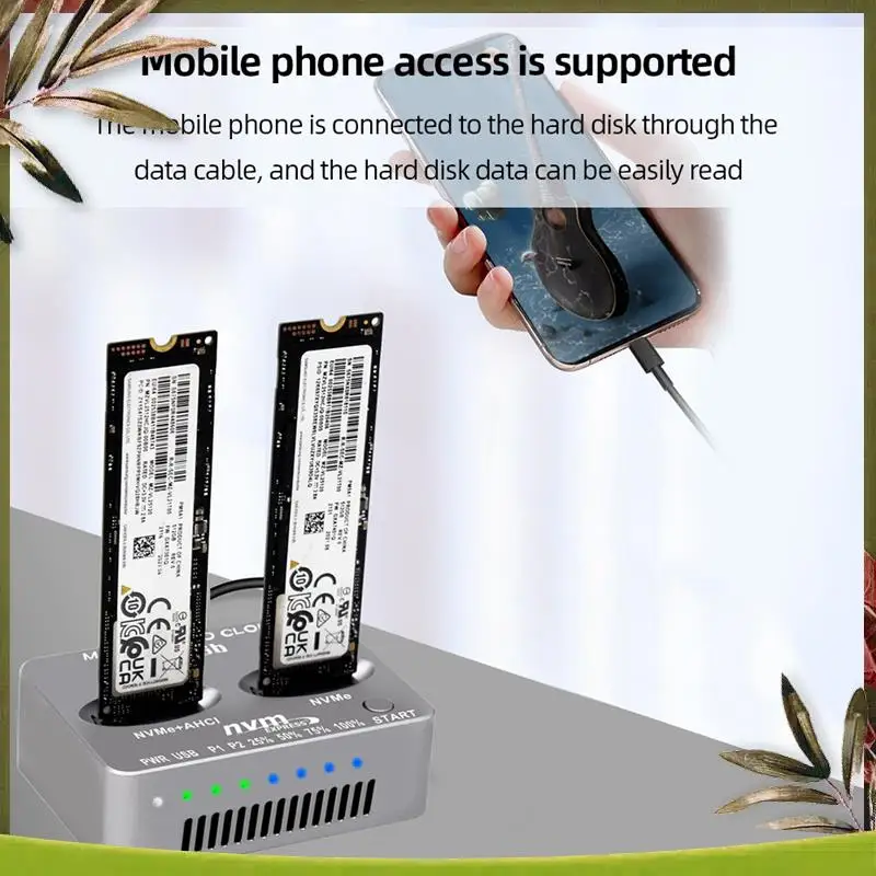 Новый внешний жесткий диск с двумя отсеками Gen2x 20 Гбит/с M.2 SSD Корпус M/B M Key Solid Disk Case M.2 M.3 NVME PCI-E
Новый внешний жесткий диск с двумя отсеками Gen2x 20 Гбит/с M.2 SSD Корпус M/B M Key Solid Disk Case M.2 M.3 NVME PCI-E