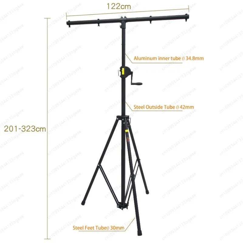 Crank-Up Stage Adjustable Height Stand Photography With Plastic Head
Crank-Up Stage Adjustable Height Stand Photography With Plastic Head