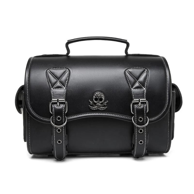 PU Side Bag Travel Luggage Storage Bag Motorcycle Tool Bag with 2 Straps Over Saddles Bag Punk Saddlebag Black R6FB
PU Side Bag Travel Luggage Storage Bag Motorcycle Tool Bag with 2 Straps Over Saddles Bag Punk Saddlebag Black R6FB
