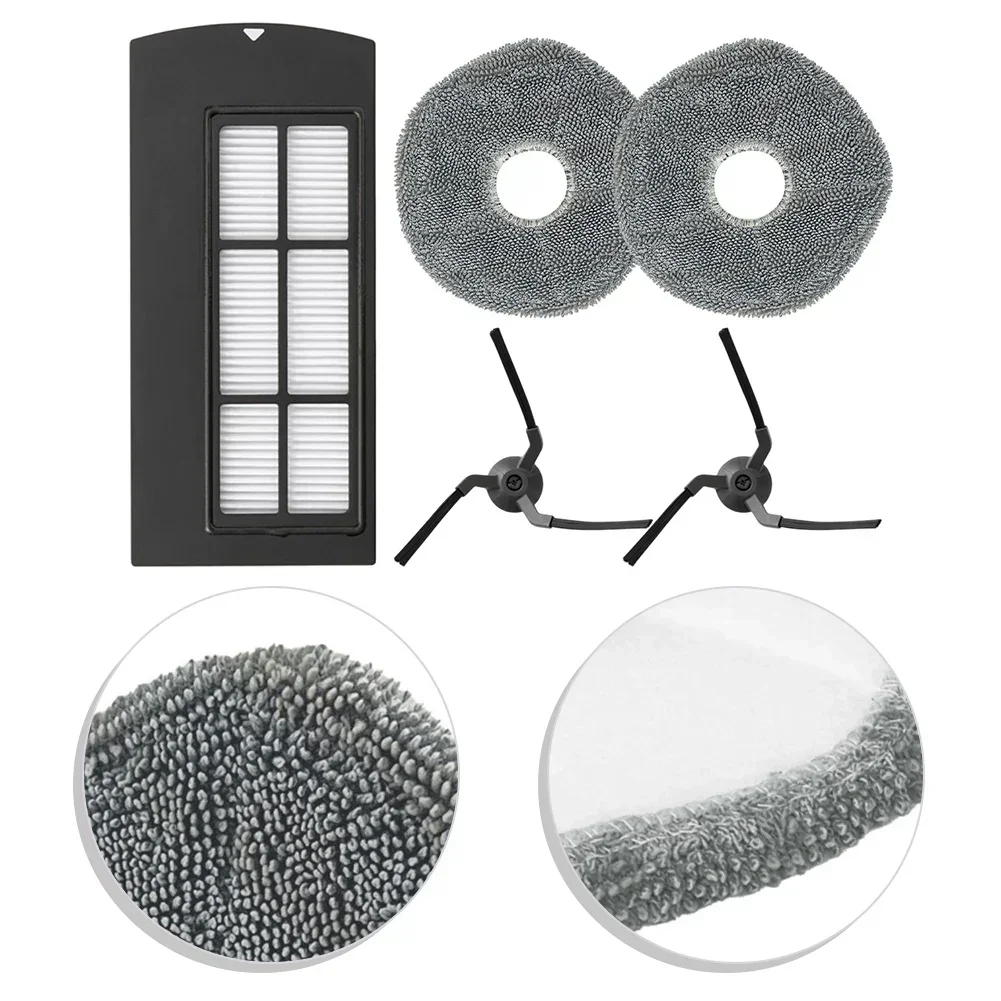 1set Side Brush Filter Mop Cloth Pad Efficient Cleaning For Clean X9 Pro Robot Vacuum Cleaner Parts High-quality Filters
1set Side Brush Filter Mop Cloth Pad Efficient Cleaning For Clean X9 Pro Robot Vacuum Cleaner Parts High-quality Filters