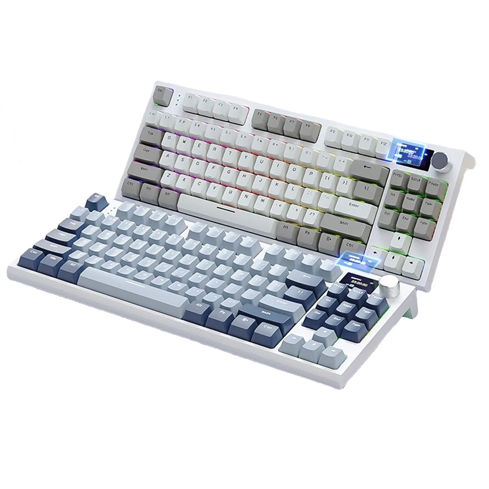 Беспроводная игровая клавиатура PCTENK XK86, производитель PBT, индивидуальная механическая клавиатура с возможностью замены
Беспроводная игровая клавиатура PCTENK XK86, производитель PBT, индивидуальная механическая клавиатура с возможностью замены