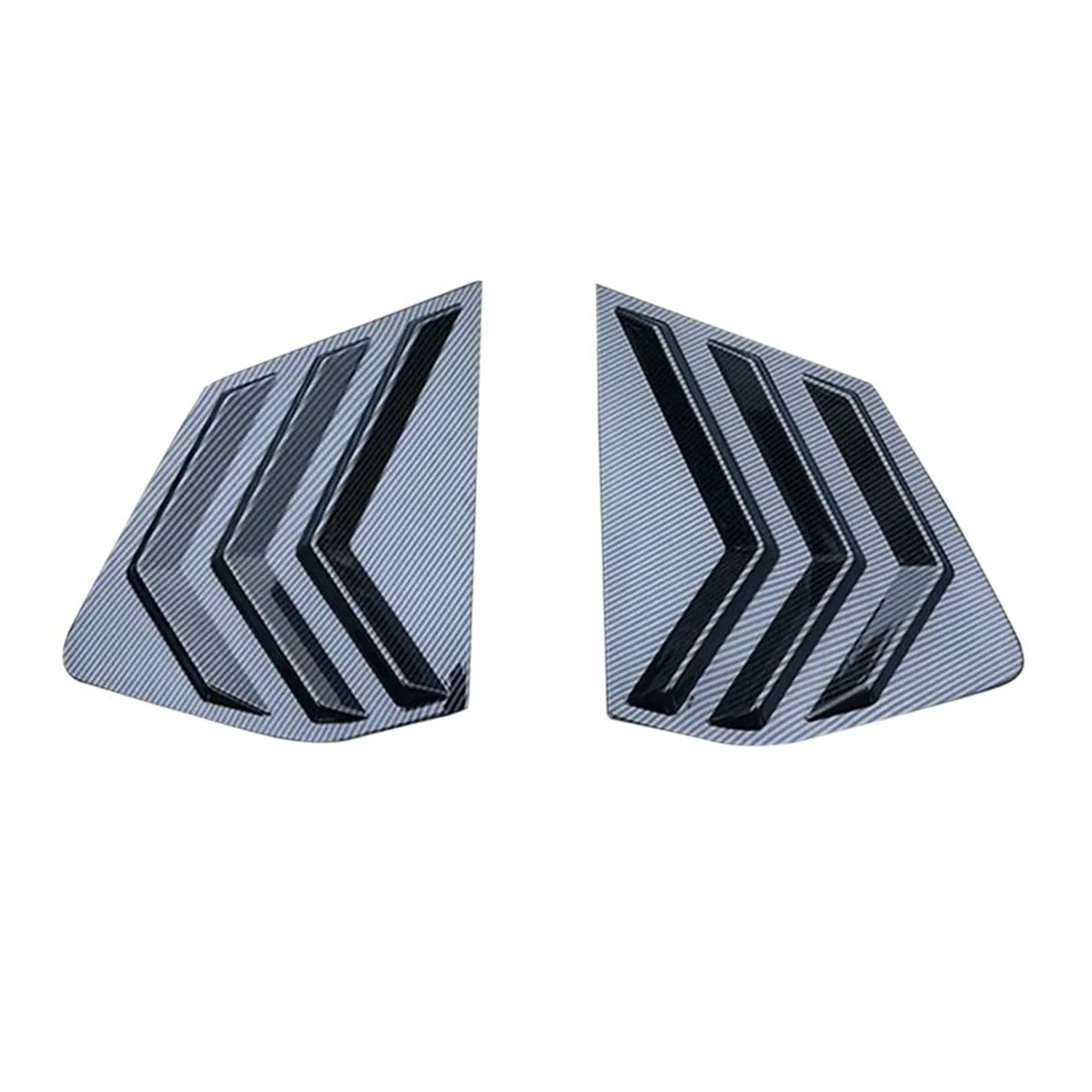 Накладки на окна задние боковые для Nissan Rogue 2021-2023 в спортивном стиле, декорирование чехла на вентиляционное отверстие (узор из углеродного волокна) 
Накладки на окна задние боковые для Nissan Rogue 2021-2023 в спортивном стиле, декорирование чехла на вентиляционное отверстие (узор из углеродного волокна)