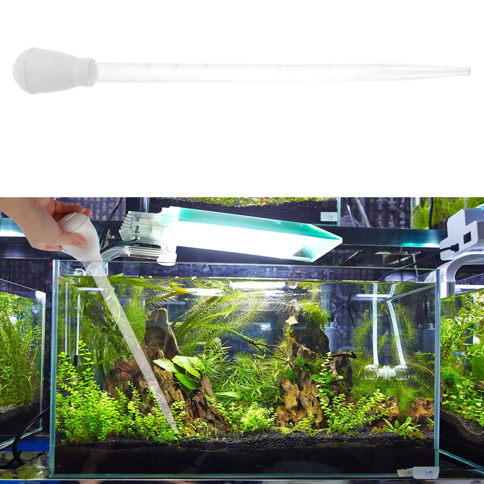 Mini Siphon Tube for Fish Tank Cleaning Tool Water Changer with Long Hose Easy Use Aquarium Maintenance Fish Tank Water Changer
Mini Siphon Tube for Fish Tank Cleaning Tool Water Changer with Long Hose Easy Use Aquarium Maintenance Fish Tank Water Changer