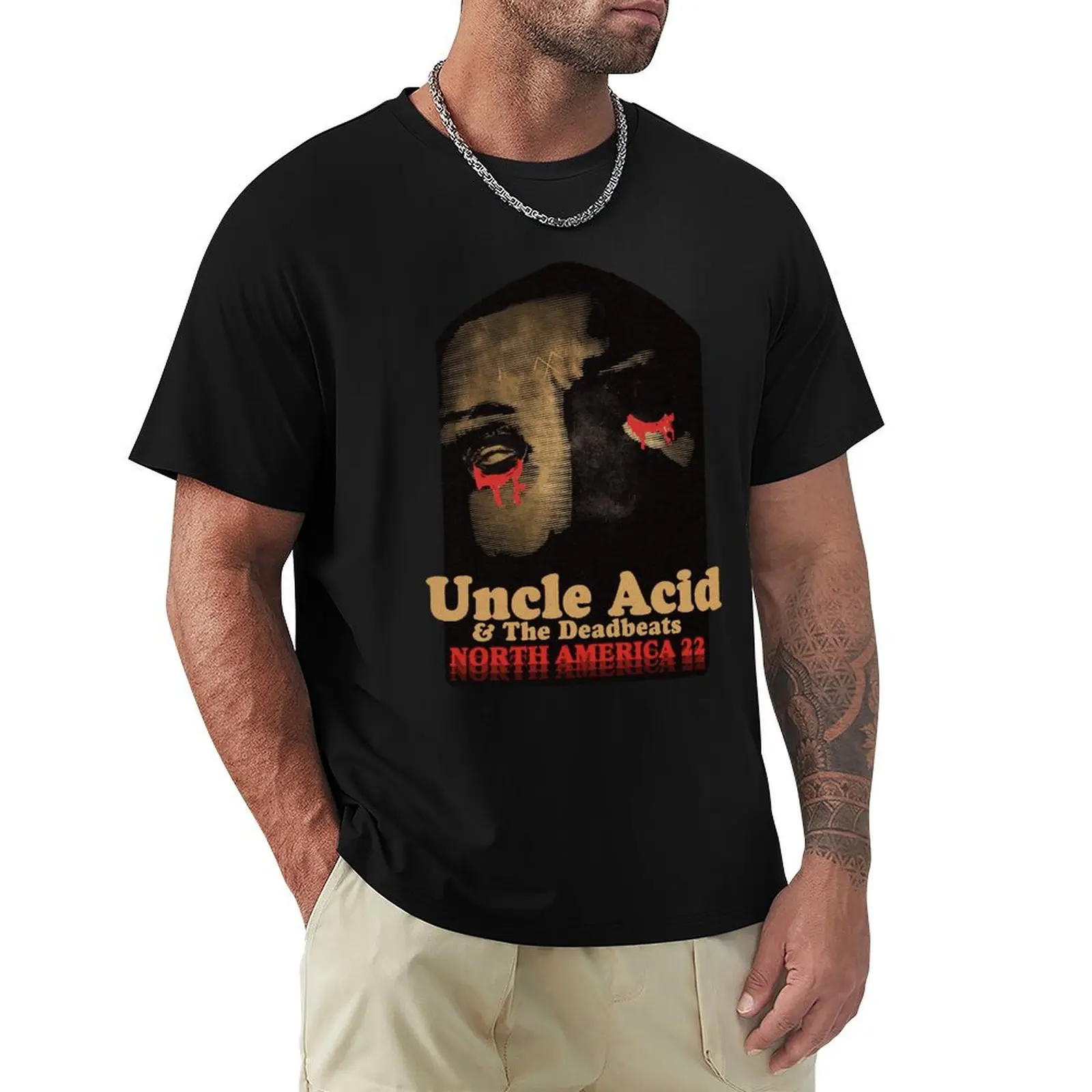 Uncle Acid and the deadbeats North America 22 tour T-Shirt Work Wear Breathable Tee
Uncle Acid and the deadbeats North America 22 tour T-Shirt Work Wear Breathable Tee