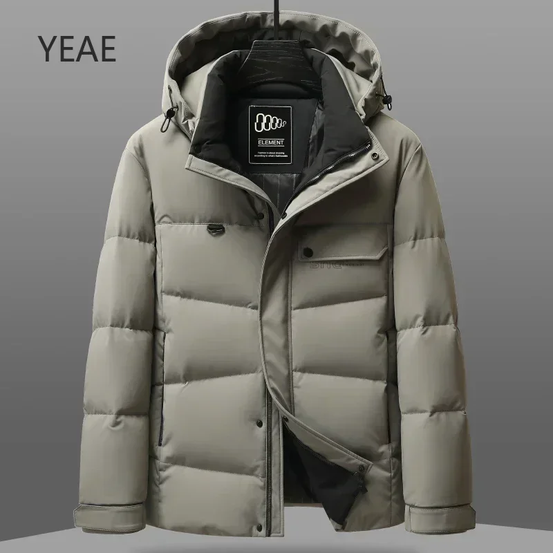 YEAE New Winter Down Jacket With Detachable Hood For Men Regular Thickened Men's Down Jacket Winter Warm Coat Top
YEAE New Winter Down Jacket With Detachable Hood For Men Regular Thickened Men's Down Jacket Winter Warm Coat Top