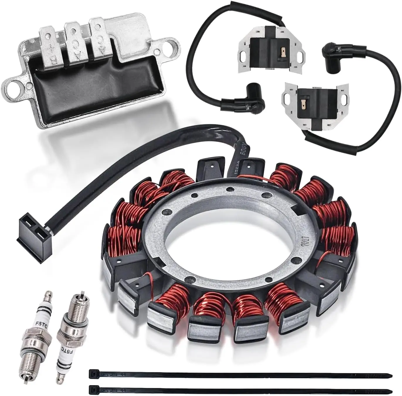 59031-7017 Charging Coil Stator Compatible with Kawasaki FS600V FS730V FR541V FR600V FR651V FR691V FR730V FS481V FS541V FS651V F
59031-7017 Charging Coil Stator Compatible with Kawasaki FS600V FS730V FR541V FR600V FR651V FR691V FR730V FS481V FS541V FS651V F