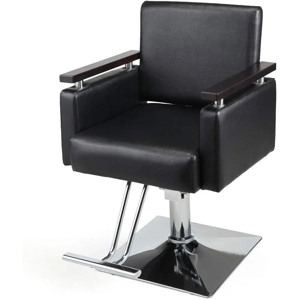 Professional Barber Chair, Hydraulic Styling Chair with 360° Rotation, Heavy Duty and Adjustable Height for Barbershop, Home Use
Professional Barber Chair, Hydraulic Styling Chair with 360° Rotation, Heavy Duty and Adjustable Height for Barbershop, Home Use