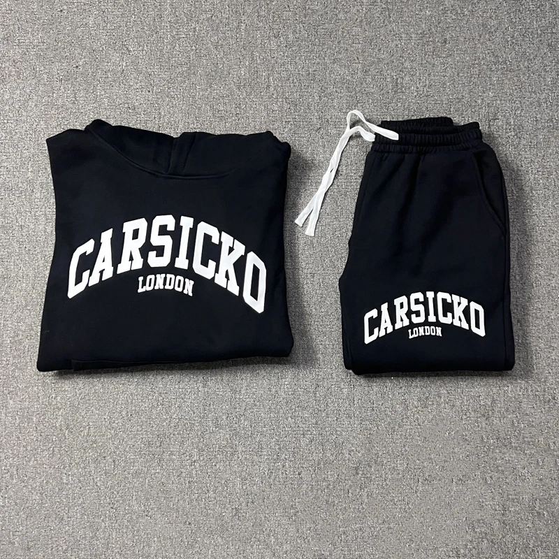 Fashionable New Carsicko Signature Casual Pants Heavy Fabric Cotton Loose Comfortable All-match Pair Sweatpants
Fashionable New Carsicko Signature Casual Pants Heavy Fabric Cotton Loose Comfortable All-match Pair Sweatpants