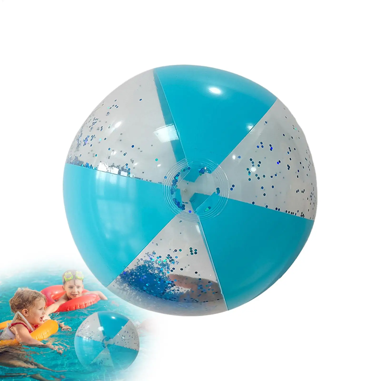 Beach Balls Glitter Summer Swimming Pool Balls PVC Reusable Toys Fun Games Sports Activities For Adults Toddler Boys Outdoor
Beach Balls Glitter Summer Swimming Pool Balls PVC Reusable Toys Fun Games Sports Activities For Adults Toddler Boys Outdoor