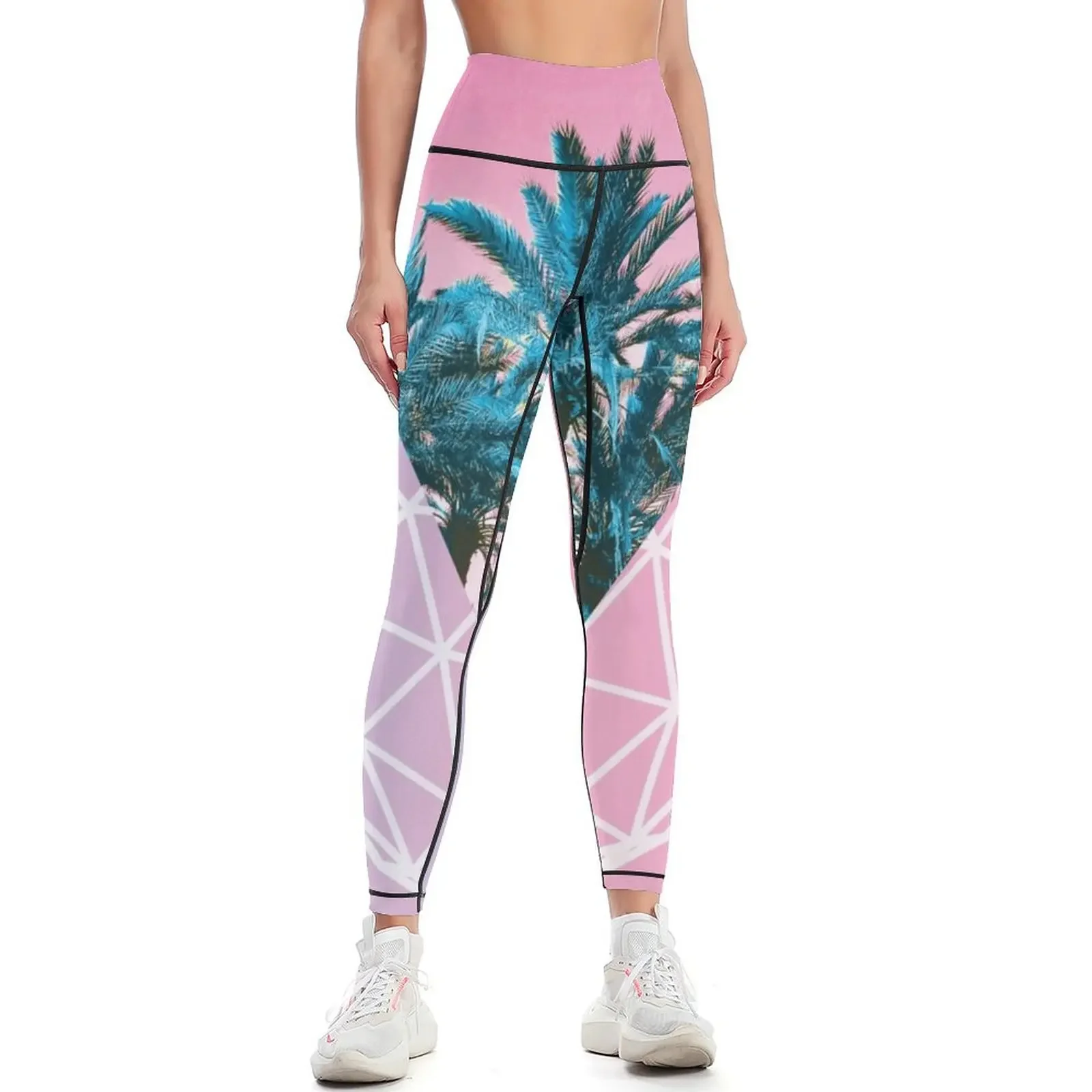 Vaporwave Palm Trees Leggings push up tights for sports for active wear fitness set gym Womens Leggings
Vaporwave Palm Trees Leggings push up tights for sports for active wear fitness set gym Womens Leggings