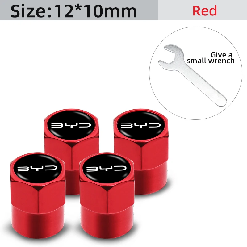 For BYD Han Song Tang Qin PLUS Atto 3 Car Wheel Tire Valve Cover Waterproof And Sand Proof Valve Stem Cover Valve Accessories
For BYD Han Song Tang Qin PLUS Atto 3 Car Wheel Tire Valve Cover Waterproof And Sand Proof Valve Stem Cover Valve Accessories