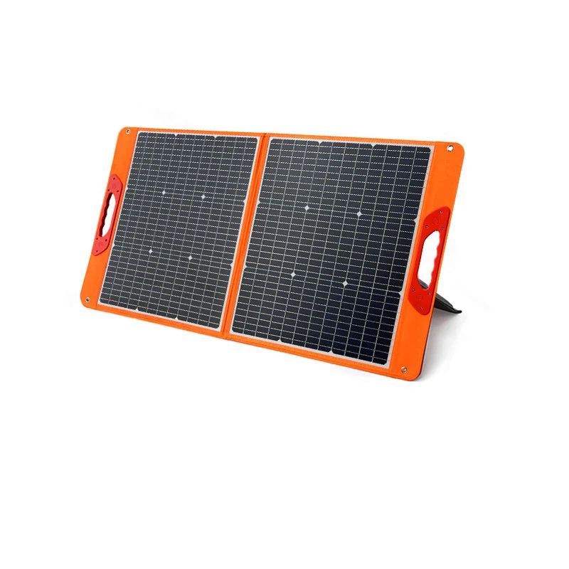 18V 100W Foldable Solar Panel Portable Solar Charger Backup Power for Phones Tablets Camping RV Trip
18V 100W Foldable Solar Panel Portable Solar Charger Backup Power for Phones Tablets Camping RV Trip