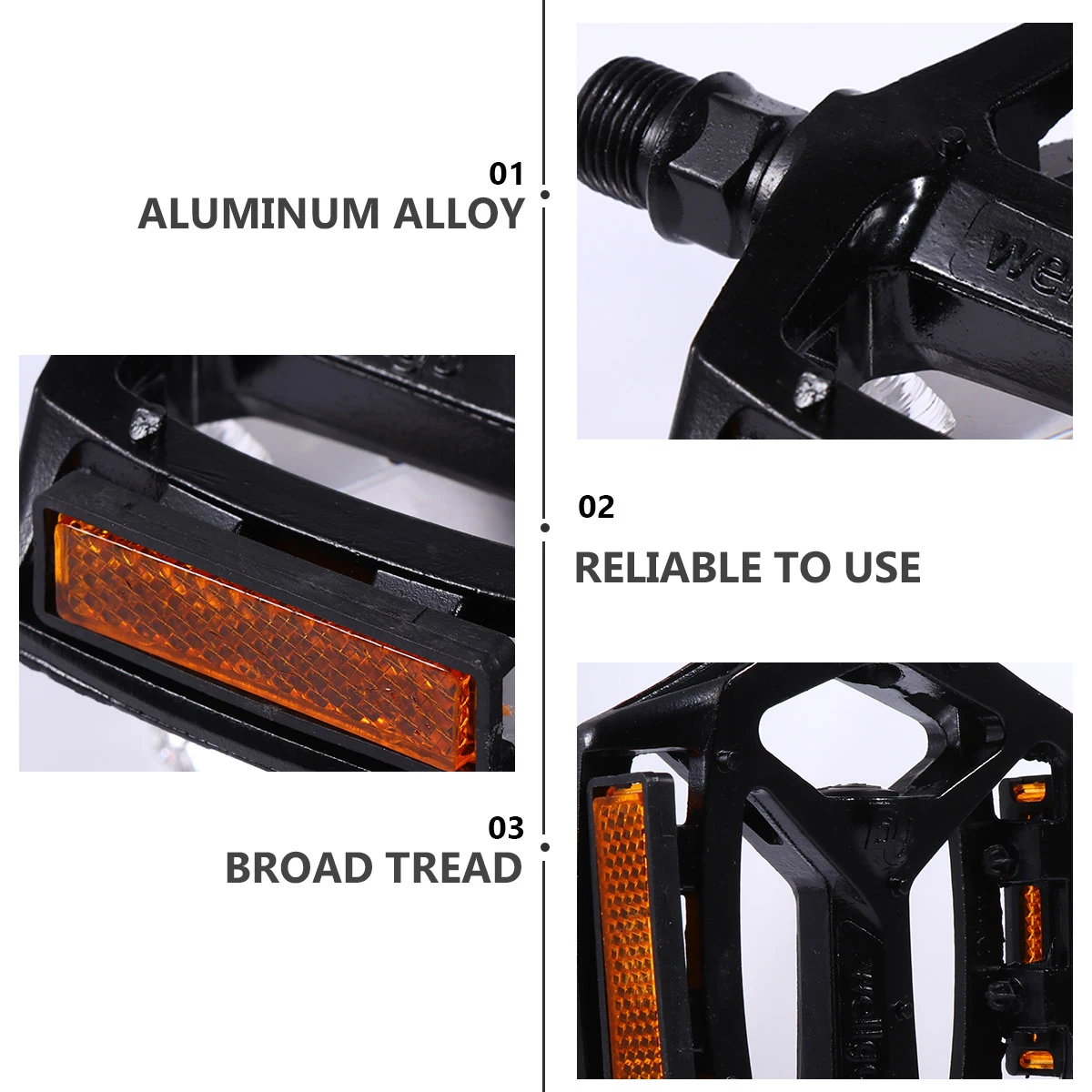 Aluminum Alloy Bike Pedals Durable Cycling Component Widen Anti Skid Comfortable Ride Waterproof Accessories Bike Treadle
Aluminum Alloy Bike Pedals Durable Cycling Component Widen Anti Skid Comfortable Ride Waterproof Accessories Bike Treadle