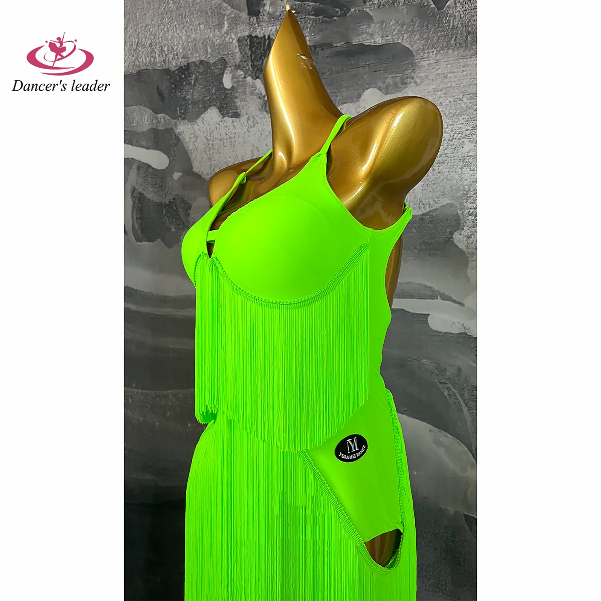 Latin Dance Adult Children's Dress AB Diamond High-End Custom Fluorescent Green Tassel Black Pool Tango Women's Clothing
Latin Dance Adult Children's Dress AB Diamond High-End Custom Fluorescent Green Tassel Black Pool Tango Women's Clothing