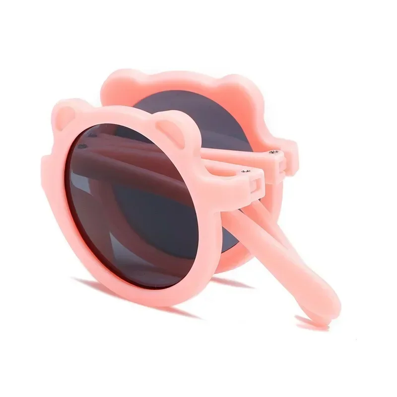 Cute Little Bear Folding Children's Sunglasses Boys Girls Sun Protection Sun Glasses Fashion UV Protection Kids Eyewear
Cute Little Bear Folding Children's Sunglasses Boys Girls Sun Protection Sun Glasses Fashion UV Protection Kids Eyewear