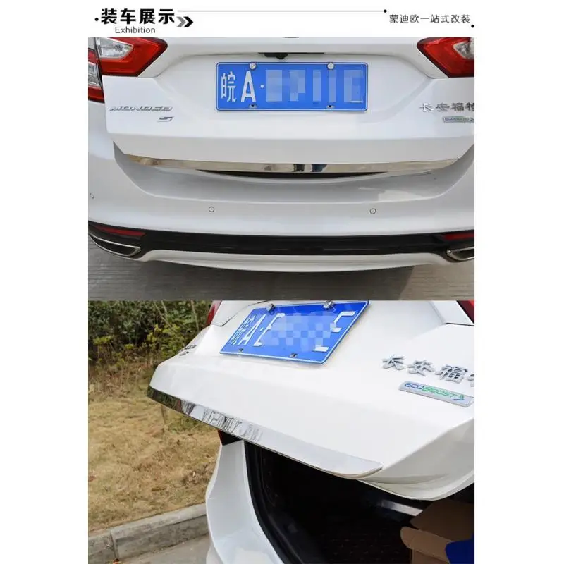 FOR FORD MONDEO 2013 2014 2015 2016 2017 2018 Rear Boot Door Trunk Cover Trim Tailgate Garnish Molding Strip Car Accessories
FOR FORD MONDEO 2013 2014 2015 2016 2017 2018 Rear Boot Door Trunk Cover Trim Tailgate Garnish Molding Strip Car Accessories