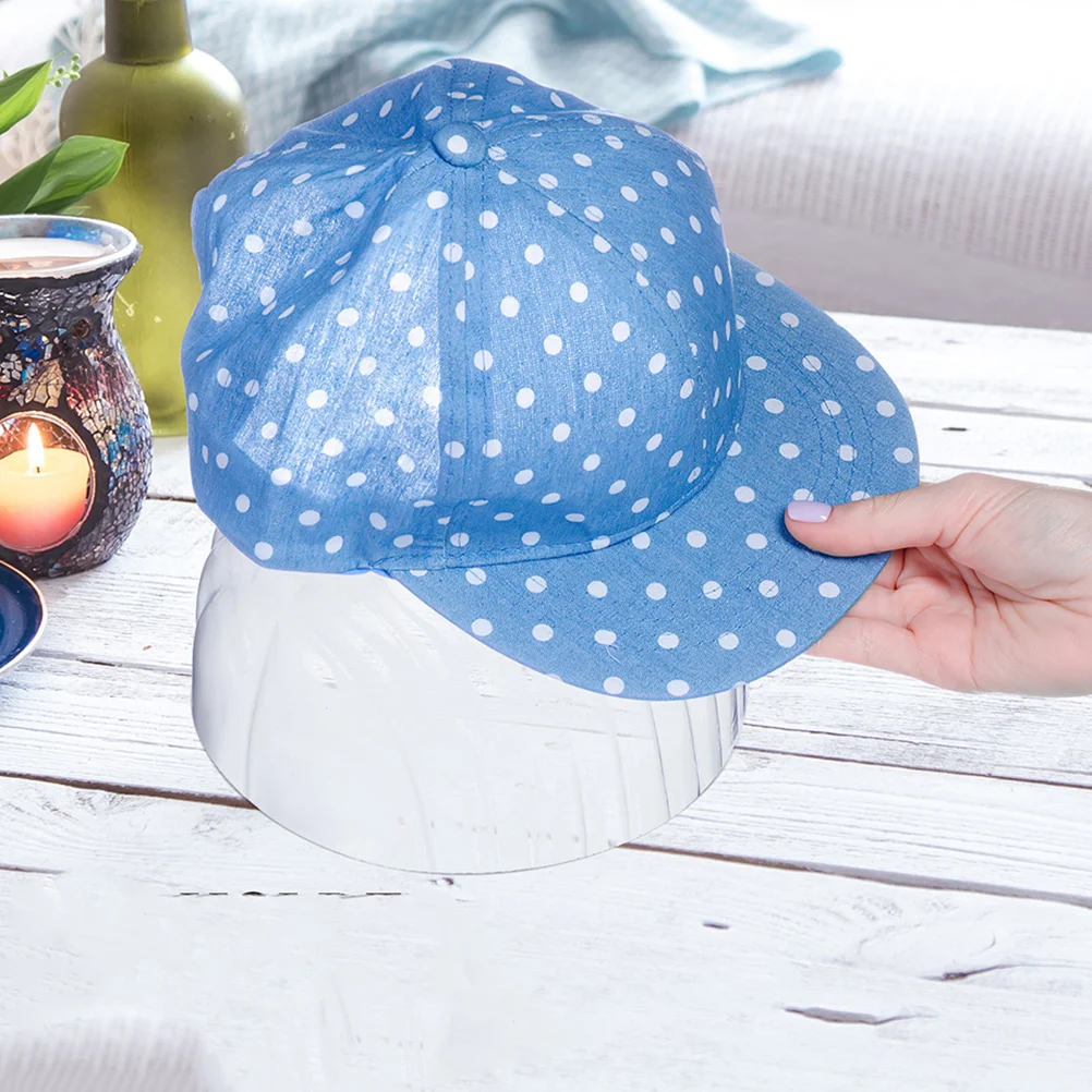 20pcs Baseball Hat Shaper Pvc Stackable Cap Support For Storage Display Travel Plastic Ball Cap Insert Brim Form Holder
20pcs Baseball Hat Shaper Pvc Stackable Cap Support For Storage Display Travel Plastic Ball Cap Insert Brim Form Holder