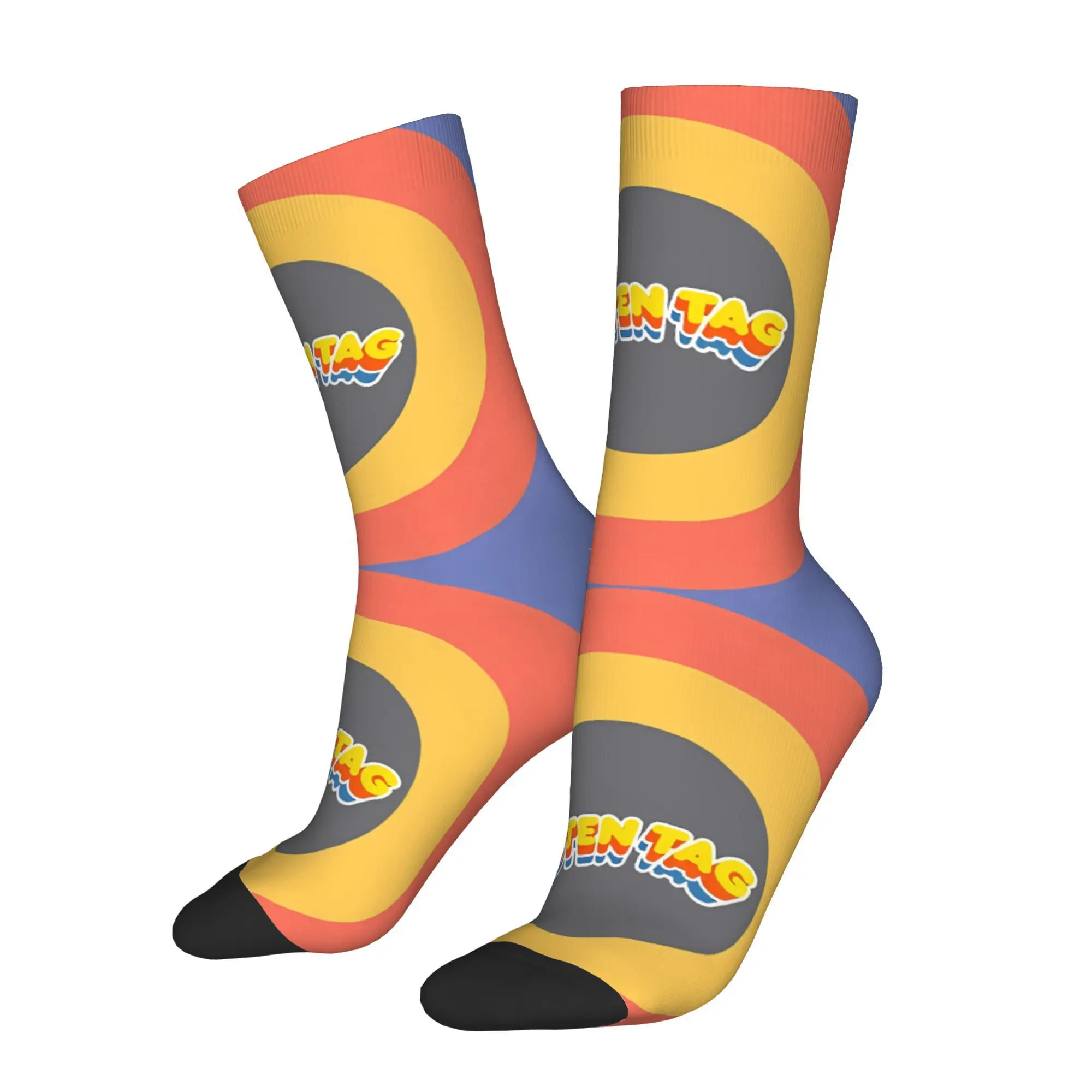 Funny Happy Sock for Men Guten Tag Curve Vintage Krautrock Rock Band Pattern Printed Crew Sock Seamless Gift
Funny Happy Sock for Men Guten Tag Curve Vintage Krautrock Rock Band Pattern Printed Crew Sock Seamless Gift