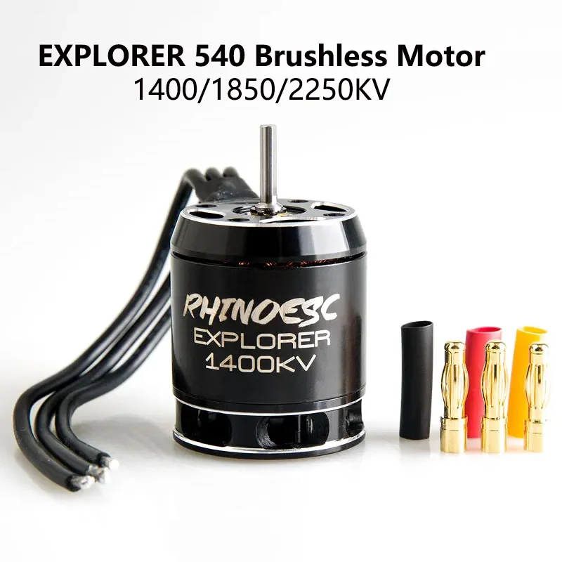 RhinoESC EXPLORER 540 1400/1850/2250KV RC Crawler Outrunner Brushless Motor for RC Crawler Car Axial SCX10 Traxxas TRX-4 TRX-6
RhinoESC EXPLORER 540 1400/1850/2250KV RC Crawler Outrunner Brushless Motor for RC Crawler Car Axial SCX10 Traxxas TRX-4 TRX-6