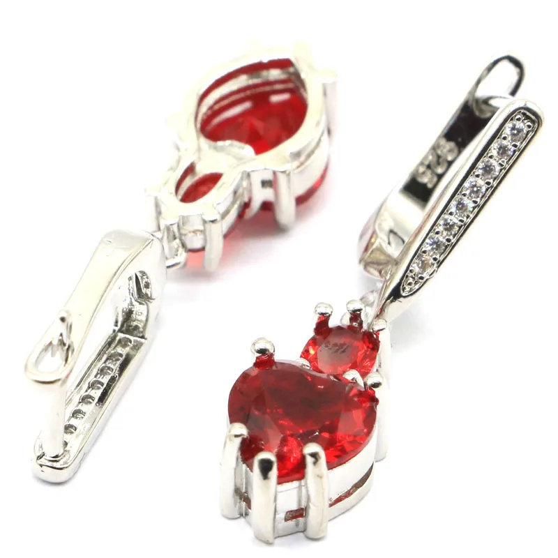 Buy 4 Get 1 Free 34x8mm Created Heart Shape Blood Ruby Tanzanite Aquamarine Rhodolite Garnet CZ Ladies Silver plated Earrings
Buy 4 Get 1 Free 34x8mm Created Heart Shape Blood Ruby Tanzanite Aquamarine Rhodolite Garnet CZ Ladies Silver plated Earrings