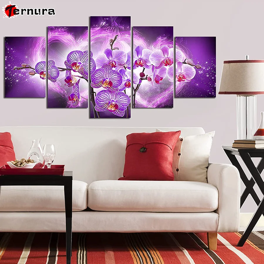 растения цветы Алмазная мозаика полный квадрат круглые камни DIY алмазная живопись фиолетовый фаленопсис наборы крестиков горный хрусталь 5 шт. 
растения цветы Алмазная мозаика полный квадрат круглые камни DIY алмазная живопись фиолетовый фаленопсис наборы крестиков горный хрусталь 5 шт.