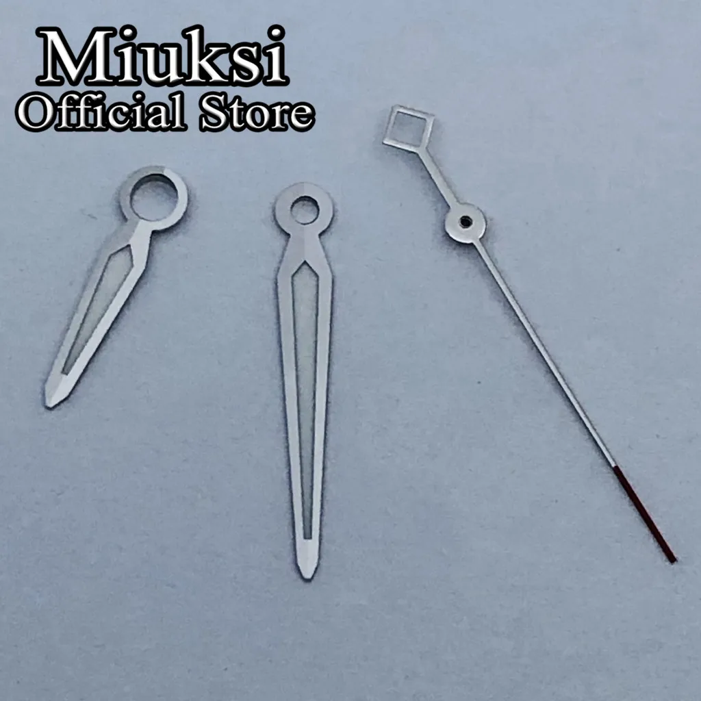 Miuksi серебристо-красные стрелки для часов зеленые светящиеся стрелки подходят для механизма NH35 NH36 NH38 NH70 NH72
Miuksi серебристо-красные стрелки для часов зеленые светящиеся стрелки подходят для механизма NH35 NH36 NH38 NH70 NH72