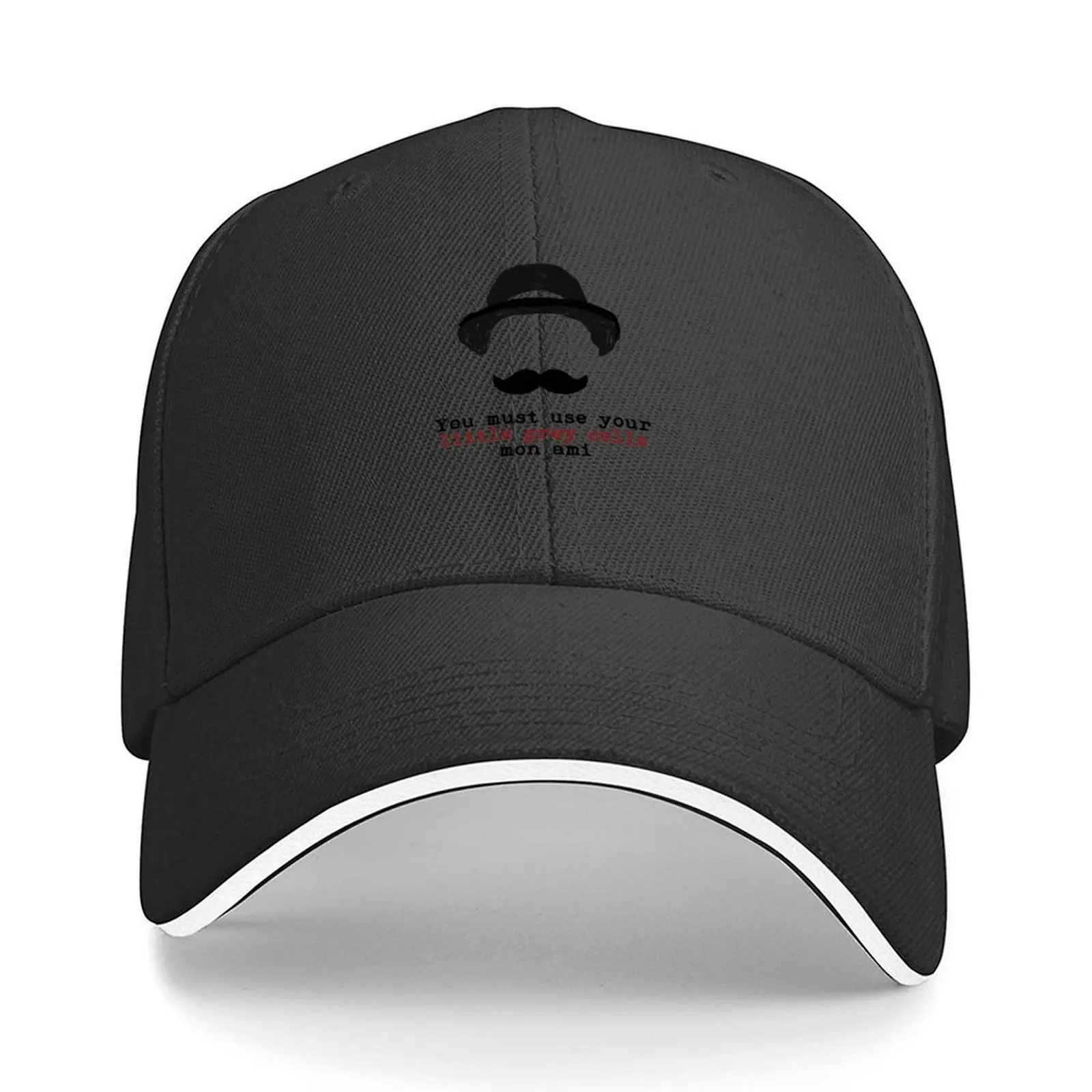 Agatha Christie Hercule Poirot - Little Grey Cells Baseball Cap Sun Cap Military Tactical Cap luxury woman Mens Women's
Agatha Christie Hercule Poirot - Little Grey Cells Baseball Cap Sun Cap Military Tactical Cap luxury woman Mens Women's