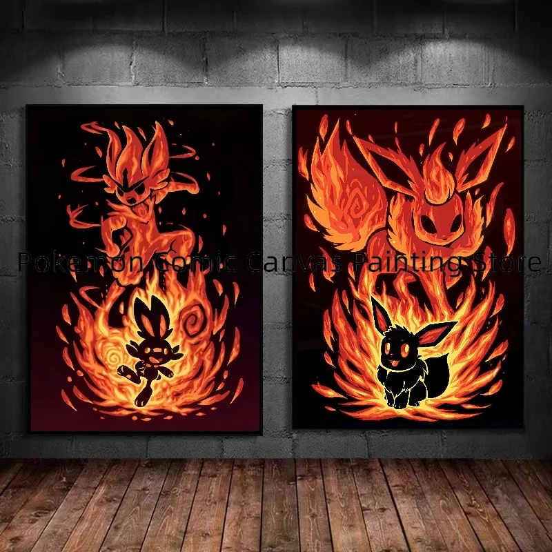 Anime Pokemon Peripheral Stickers and Posters Canvas Painting Art Wall Home Decoration Accessories Christmas Gift for Children
Anime Pokemon Peripheral Stickers and Posters Canvas Painting Art Wall Home Decoration Accessories Christmas Gift for Children