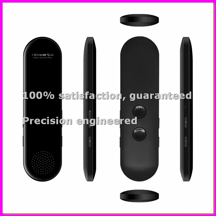 Умная ручка-переводчик Mini T4 AI, беспроводная, на 40 языках, Bluetooth-совместимая, портативная, двусторонняя голосовая связь в реальном времени, черная - ABVK
Умная ручка-переводчик Mini T4 AI, беспроводная, на 40 языках, Bluetooth-совместимая, портативная, двусторонняя голосовая связь в реальном времени, черная - ABVK