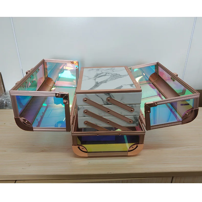 Portable cosmetic with lock 3-layer storage space acrylic exquisite cosmetic storage embroidery portable case
Portable cosmetic with lock 3-layer storage space acrylic exquisite cosmetic storage embroidery portable case