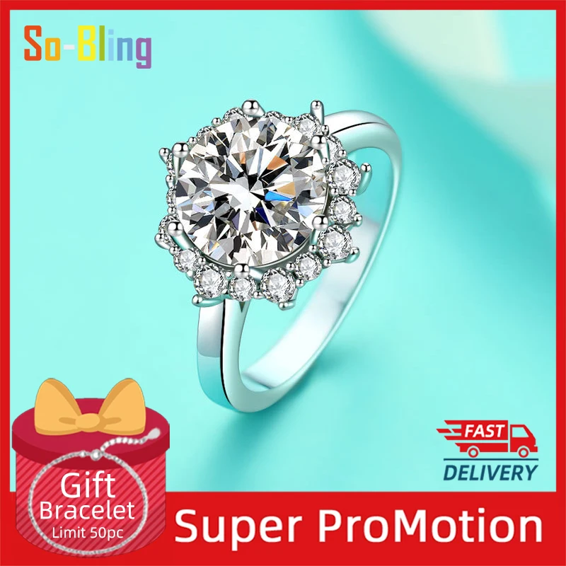 So-Bling 3,5 карата 9,8 мм D VVS1 Кольцо с муассанитом и сертификатом Gra Обручальное кольцо из стерлингового серебра 925 пробы для женщин Ювелирные изделия
So-Bling 3,5 карата 9,8 мм D VVS1 Кольцо с муассанитом и сертификатом Gra Обручальное кольцо из стерлингового серебра 925 пробы для женщин Ювелирные изделия