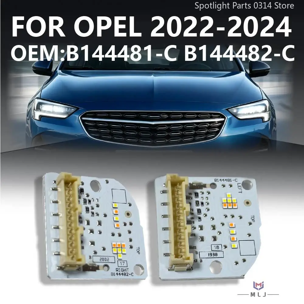 B144481-C B144482-C For Opel 2022-2024 Headlight LED Light Source Chip Daytime Running Light Turn Signal Board Angel Eye Module
B144481-C B144482-C For Opel 2022-2024 Headlight LED Light Source Chip Daytime Running Light Turn Signal Board Angel Eye Module