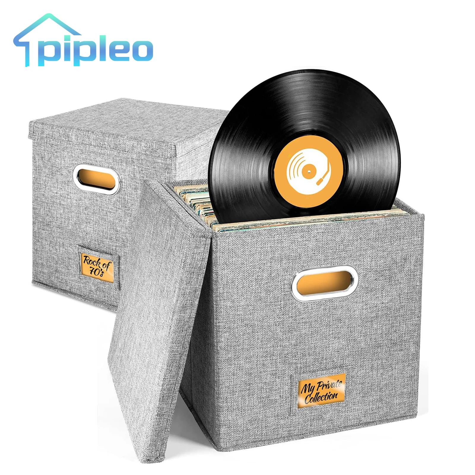 Vinyl Record Storage Box Desktop Storage Box Foldable Covered Storage Box Multifunction Organize Music Album
Vinyl Record Storage Box Desktop Storage Box Foldable Covered Storage Box Multifunction Organize Music Album