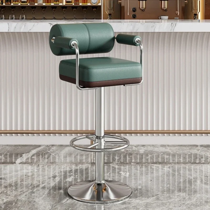 Lounge Modern Bar Chairs Salon Adjustable Living Room Design Bar Stools Metal Minimalist Sillas Altas Para Barra Home Furniture
Lounge Modern Bar Chairs Salon Adjustable Living Room Design Bar Stools Metal Minimalist Sillas Altas Para Barra Home Furniture