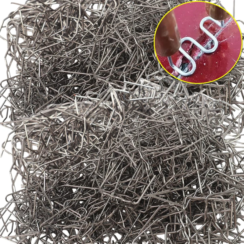 Car Bumper Repair Welding Staples Plastic Weld Nails Hot Stapler Studs Precut Repair Pins Automotive Tool Kit 600pcs/set
Car Bumper Repair Welding Staples Plastic Weld Nails Hot Stapler Studs Precut Repair Pins Automotive Tool Kit 600pcs/set
