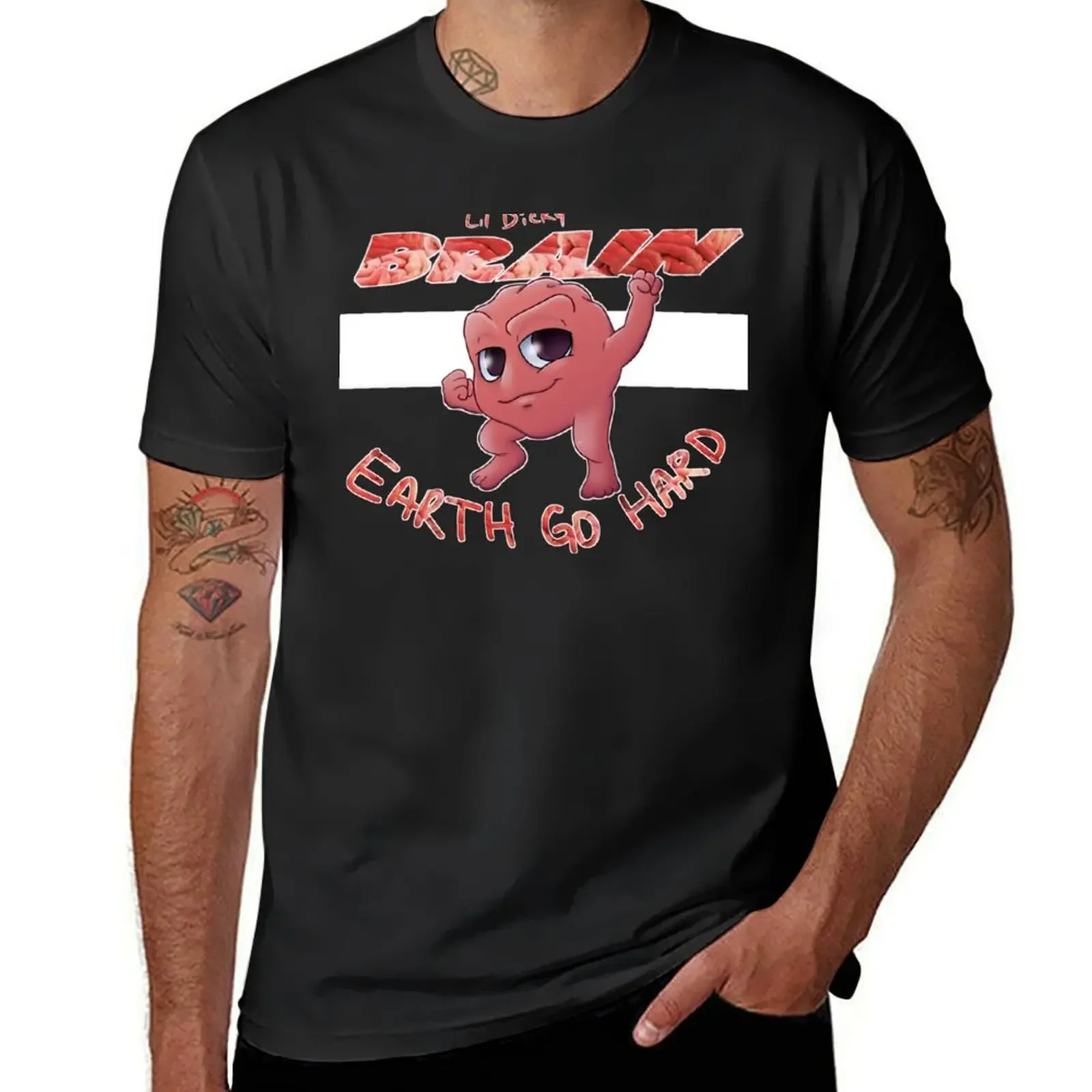Brain: Earth Go Hard T-Shirt animal prinfor boys tops plus size tops mens workout shirts
Brain: Earth Go Hard T-Shirt animal prinfor boys tops plus size tops mens workout shirts