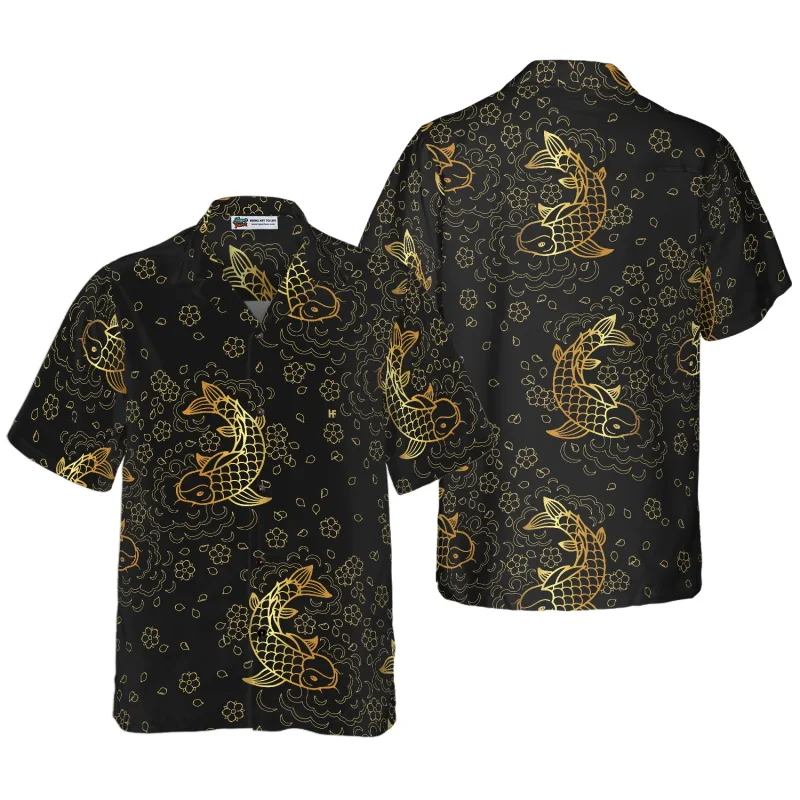 Koi Wave Hawaiian Shirt For Men Japanese Koi Fish Aloha Shirt Traditional Tattoo Style Short Sleeve Beach Shirt Top
Koi Wave Hawaiian Shirt For Men Japanese Koi Fish Aloha Shirt Traditional Tattoo Style Short Sleeve Beach Shirt Top