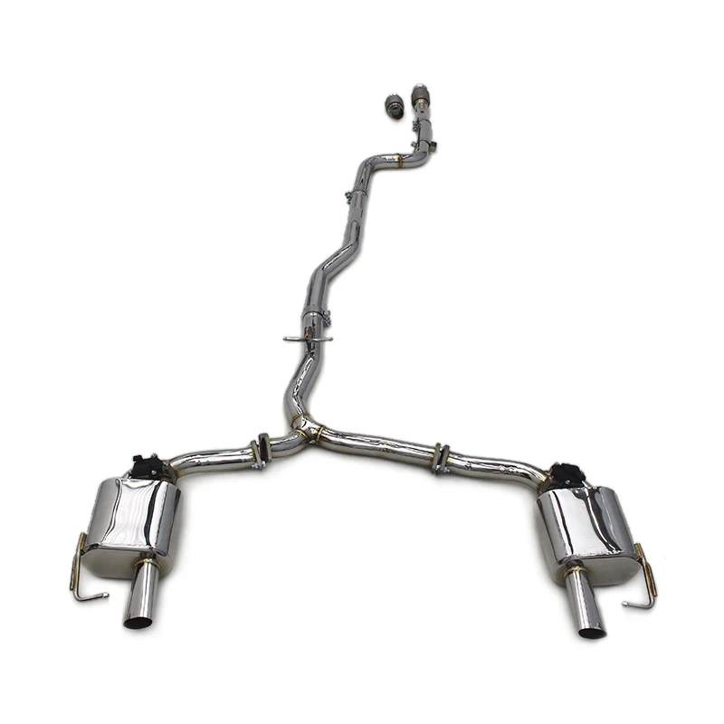Yooking Stainless Steel Catback Exhaust For Mercedes-Benz C200 C250 C300 W205 2015-2023 Exhaust Muffler
Yooking Stainless Steel Catback Exhaust For Mercedes-Benz C200 C250 C300 W205 2015-2023 Exhaust Muffler